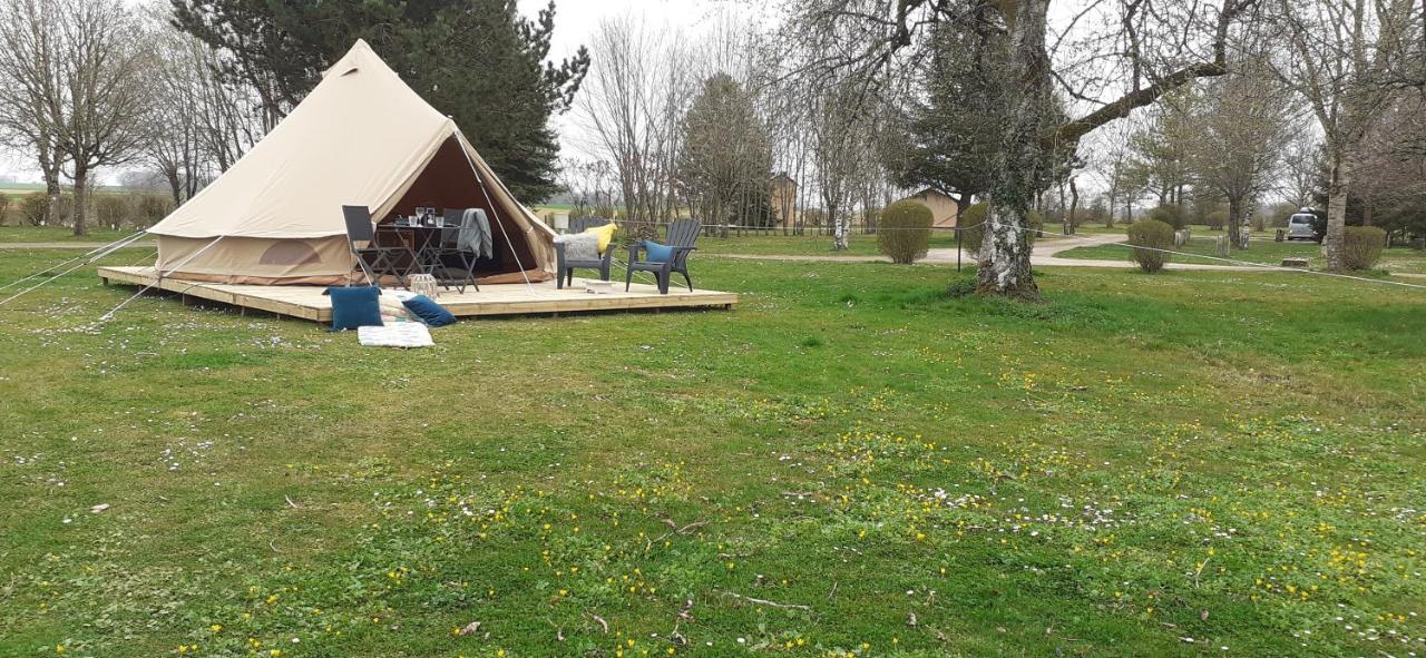 Tente Bell Au Camping Hautoreille Bannes  외부 사진
