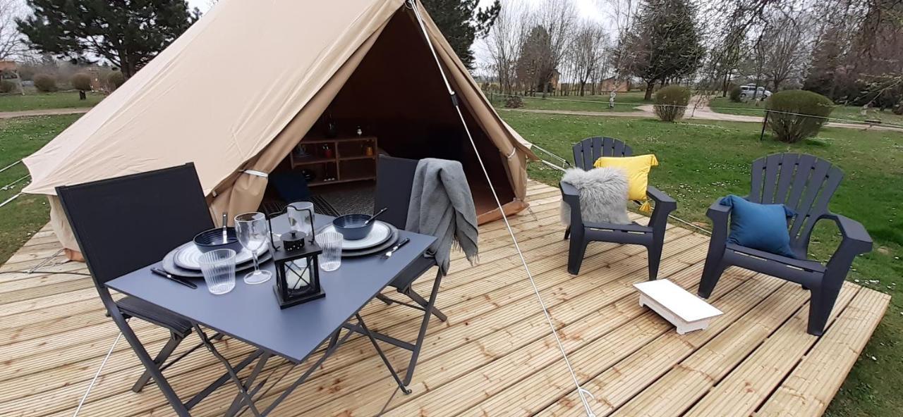 Tente Bell Au Camping Hautoreille Bannes  외부 사진