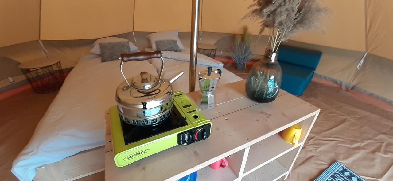 Tente Bell Au Camping Hautoreille Bannes  외부 사진